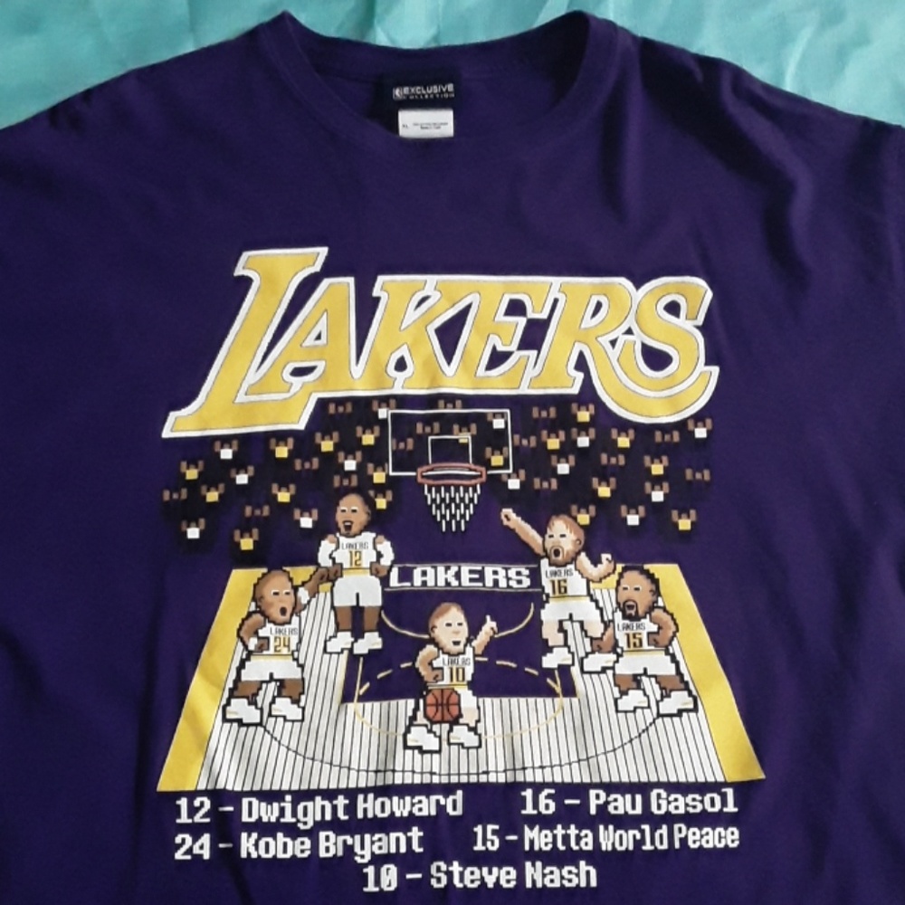 Rare 2012 Lakers T Shirt